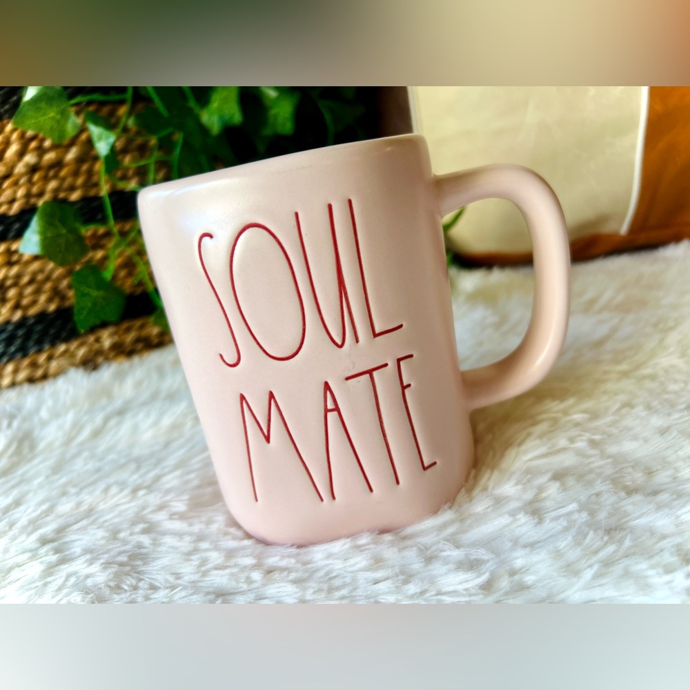 Rae Dunn Artisan Collection Blush Pink Soul Mate Mug